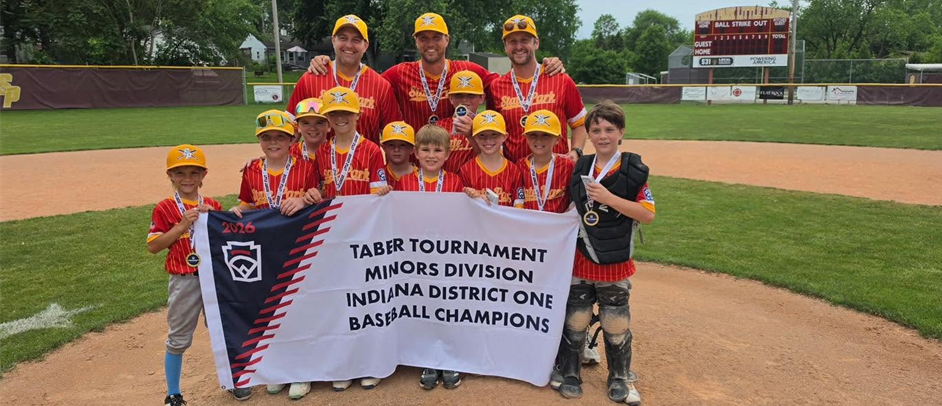 2026 District 1 Taber Tournament Champions - Team Prow
